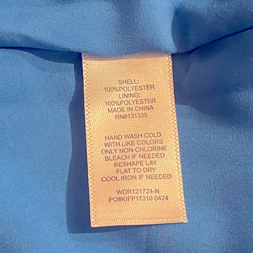 Socialite Blue Pleated Hi-Low Maxi Trapeze Dress from Nordstrom NWT - Picture 13 of 13